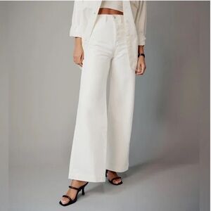 Reformation Logan Ultra High Rise Wide Leg Jean size 24 tailored